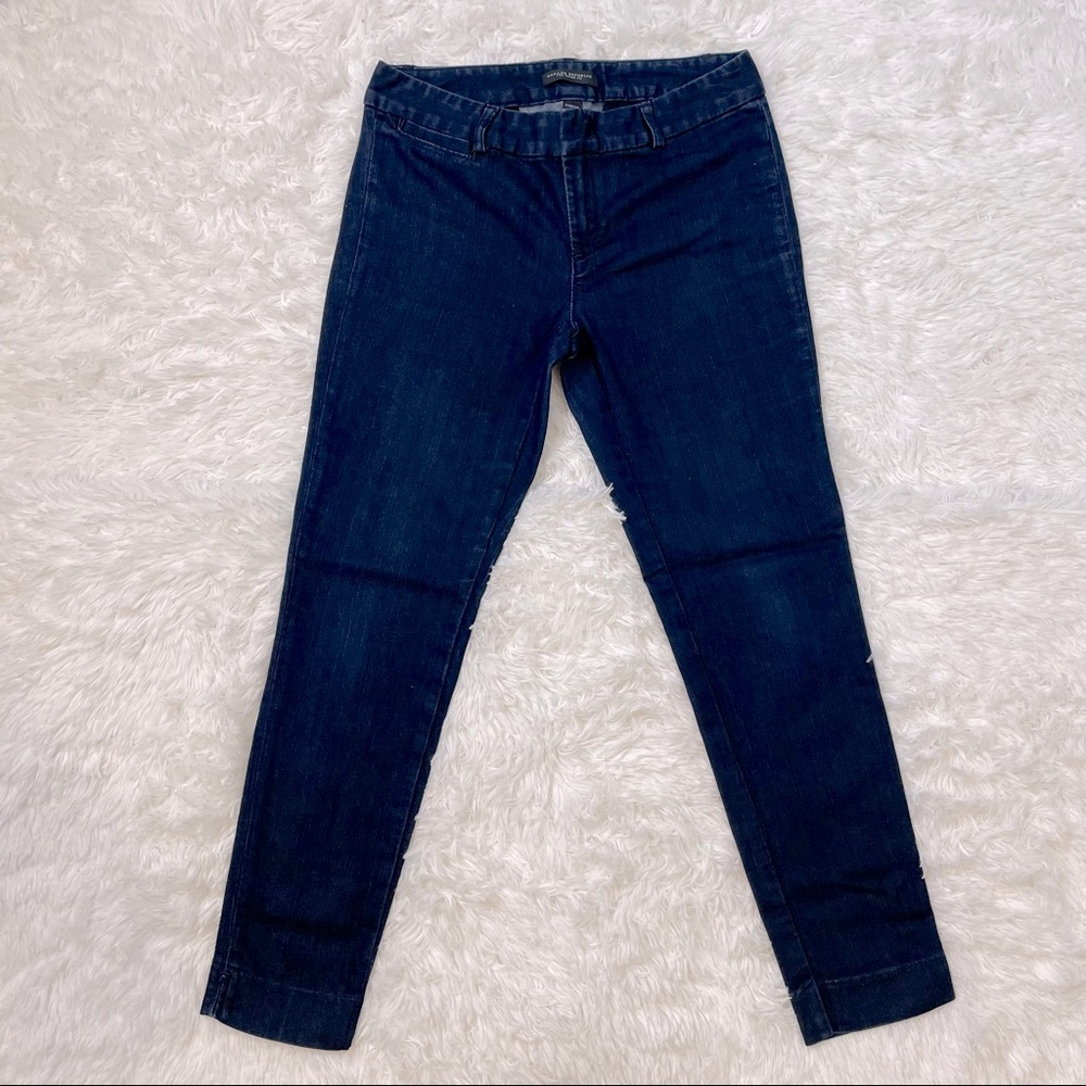 Banana Republic The Sloan Fit Stretch Denim Jeans Dark Wash Women’s 4